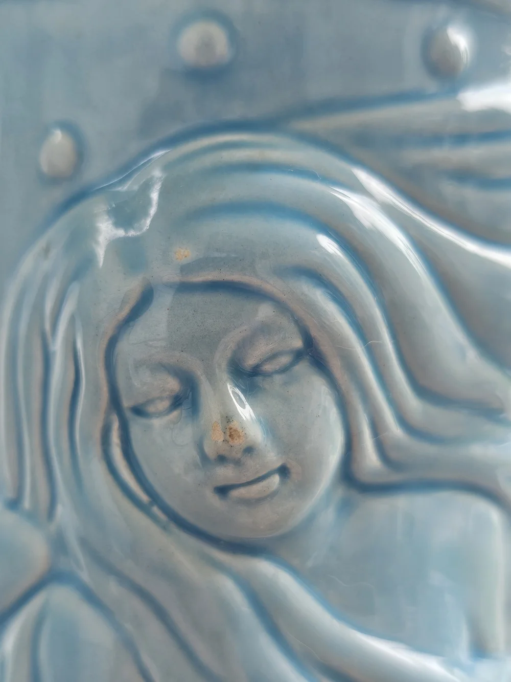 BarConic Blue Mermaid Ceramic Tiki Mug/vase